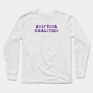 Reality shifting aesthetic Long Sleeve T-Shirt